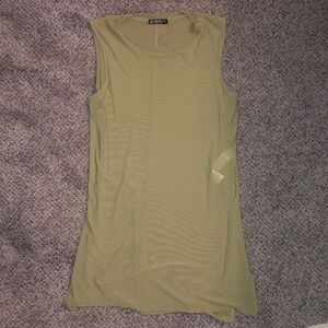Long green shirt